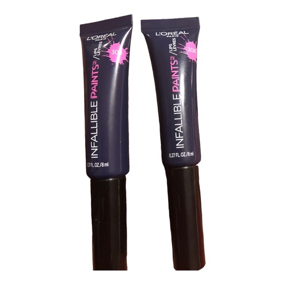 2pack L'Oreal Paris Infallible PAINTS/LIPS in‎ Navy Spy new - Picture 4 of 6